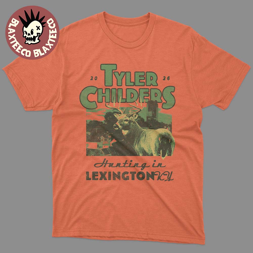 Tyler Childers Snipe Hunt 2026 Tour Merch Hunting In - Adult & Kids T-Shirts, Sweatshirts & Hoodies apparel design preview 1
