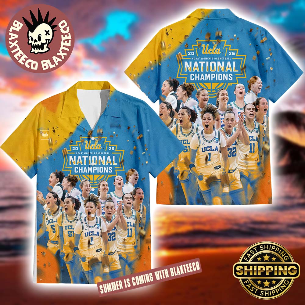 UCLA Bruins Women's Basketball 2026 NCAA National - Adult & Kids T-Shirts, Sweatshirts & Hoodies apparel design preview 1
