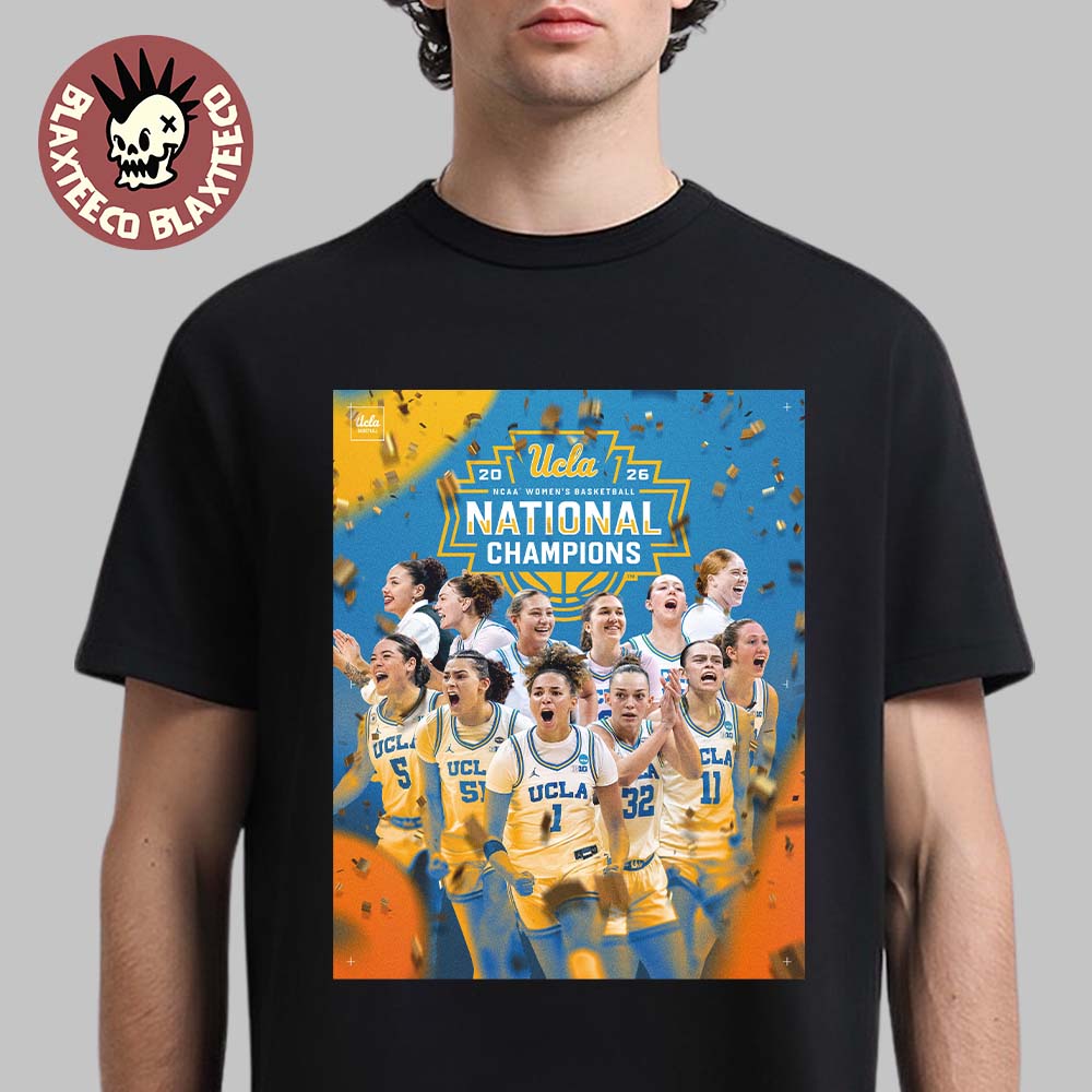 UCLA Bruins Women's Basketball 2026 NCAA National - Adult & Kids T-Shirts, Sweatshirts & Hoodies apparel design preview 1