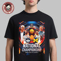 UConn Huskies Vs Michigan Wolverines Men's Basketball - Adult & Kids T-Shirts, Sweatshirts & Hoodies apparel design preview 1
