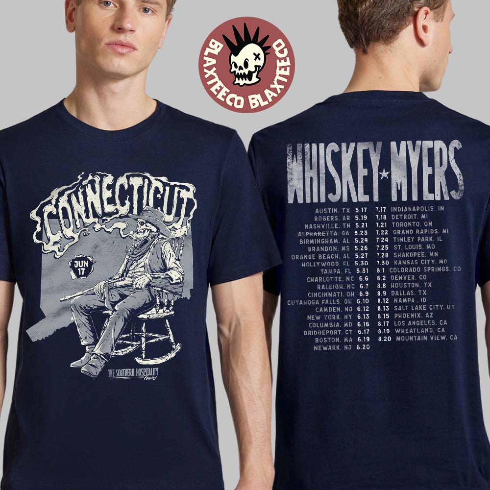 Whiskey Myers X Soundwaves Creative Bridgeport - Adult & Kids T-Shirts, Sweatshirts & Hoodies apparel design preview 1