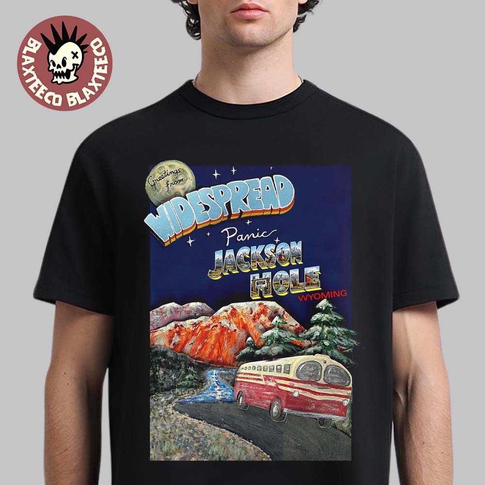 Widespread Panic Live In Jackson Hole Wyoming On July - Adult & Kids T-Shirts, Sweatshirts & Hoodies apparel design preview 1