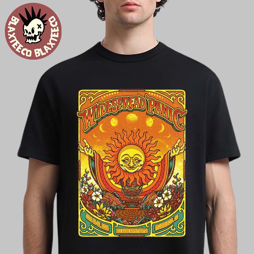 Widespread Panic Morrison Colorado 2026 Event Merch - Adult & Kids T-Shirts, Sweatshirts & Hoodies apparel design preview 1