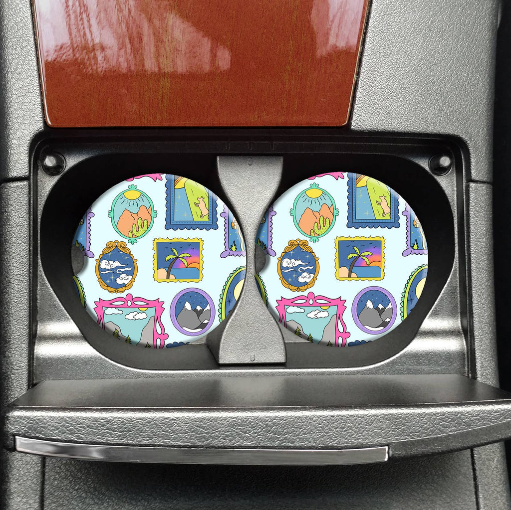 Frames Car Coasters, Kitschy Accessories - Adult & Kids T-Shirts, Sweatshirts & Hoodies apparel design preview 1