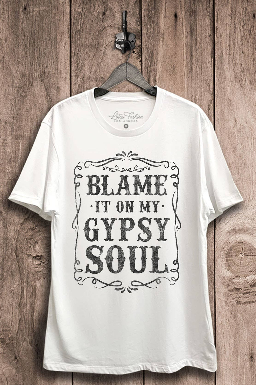 Blame It On My Gypsy Soul Graphic Top - Adult & Kids T-Shirts, Sweatshirts & Hoodies apparel design preview 1
