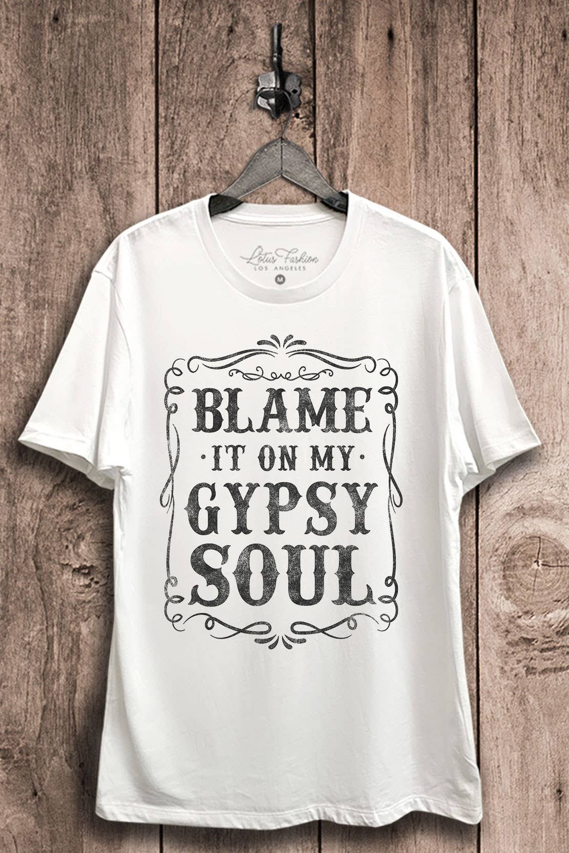 Blame It On My Gypsy Soul Graphic Top - Adult & Kids T-Shirts, Sweatshirts & Hoodies apparel design preview 1