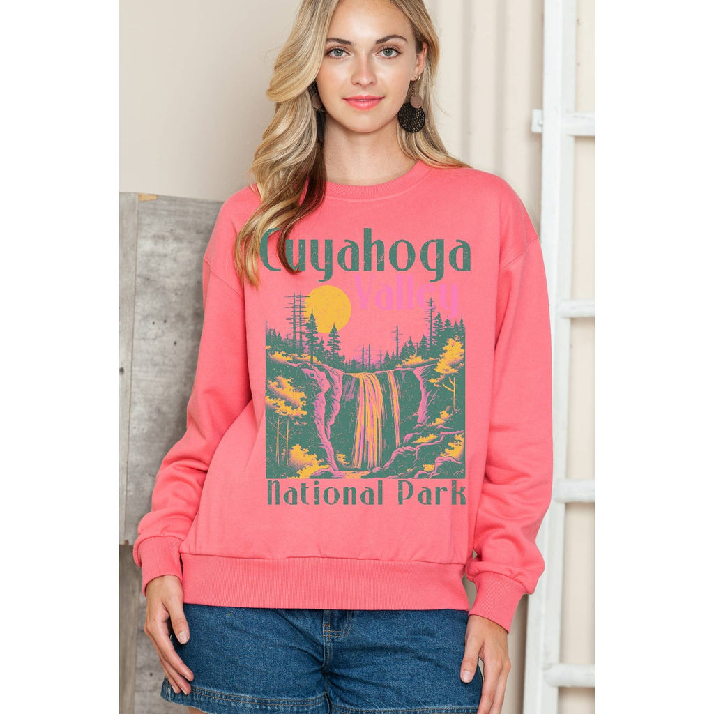 Cuyahoga Valley National Park Crewneck - Adult & Kids T-Shirts, Sweatshirts & Hoodies apparel design preview 1