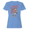 Cute Wild Cowgirl Cartoon Women's Carolina Blue - Adult & Kids T-Shirts, Sweatshirts & Hoodies apparel design preview 1