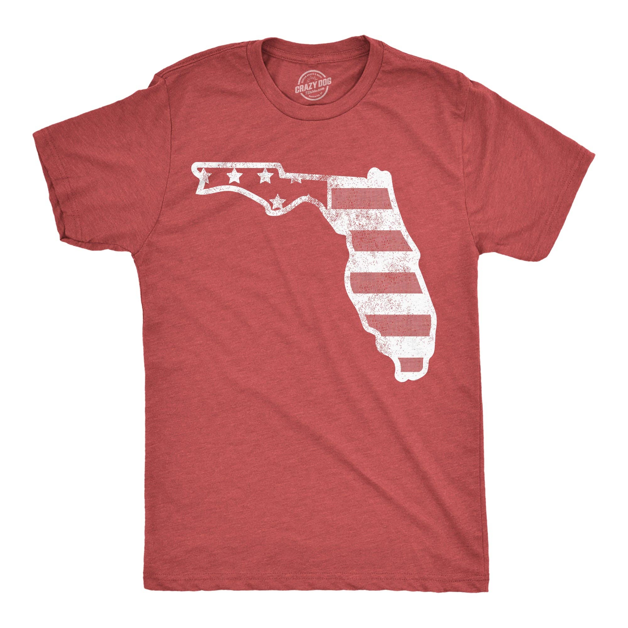 American Flag Florida Men's - Adult & Kids T-Shirts, Sweatshirts & Hoodies apparel design preview 1