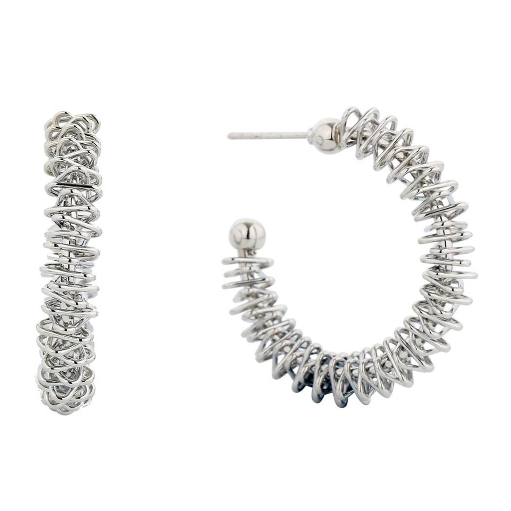 14K Gold-Dipped Spiky Triangle Hoop Post Earrings - Adult & Kids T-Shirts, Sweatshirts & Hoodies apparel design preview 1