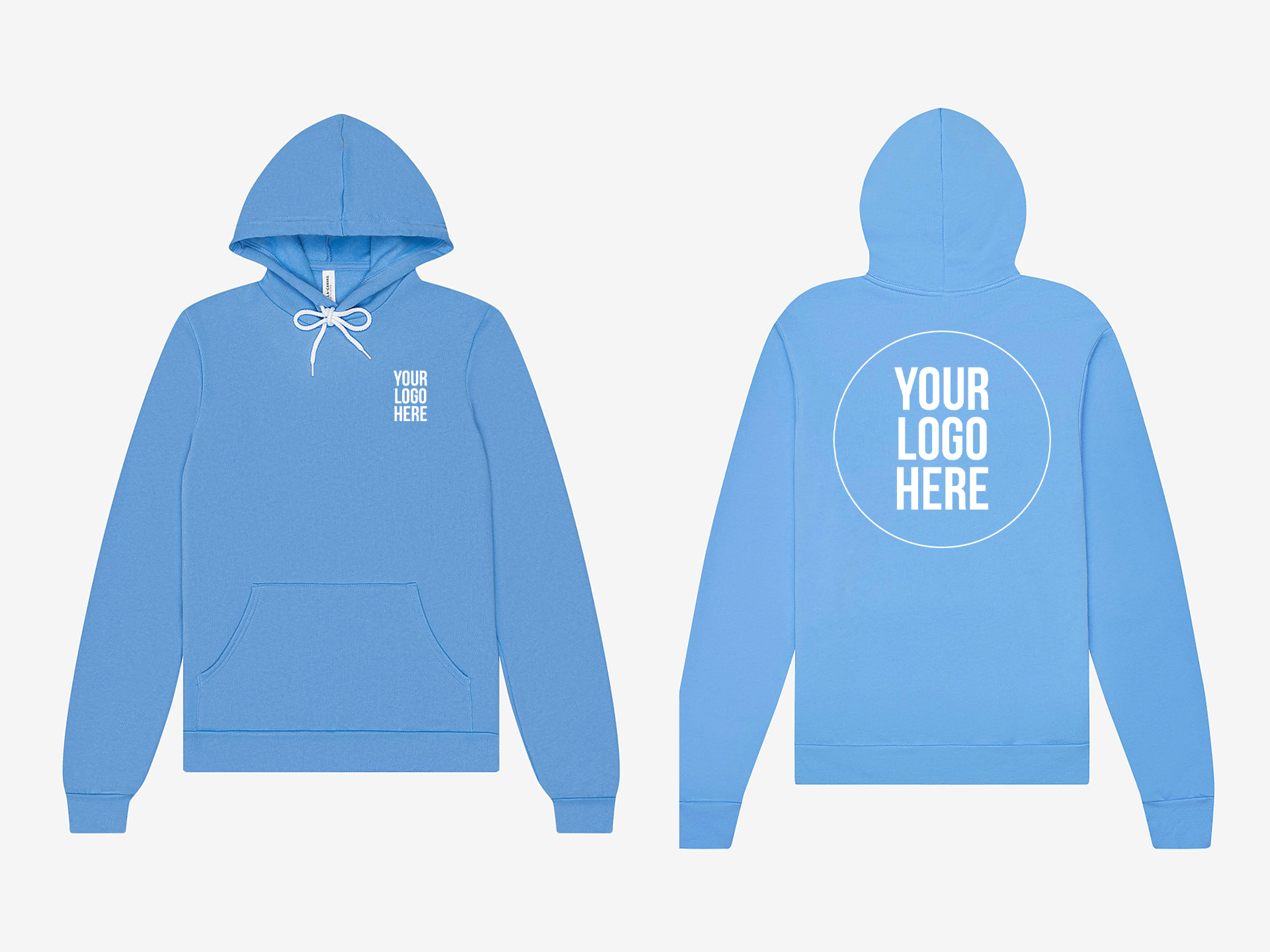 Custom Logo Bella+Canvas 3719 63 Colors - Adult & Kids T-Shirts, Sweatshirts & Hoodies apparel design preview 1