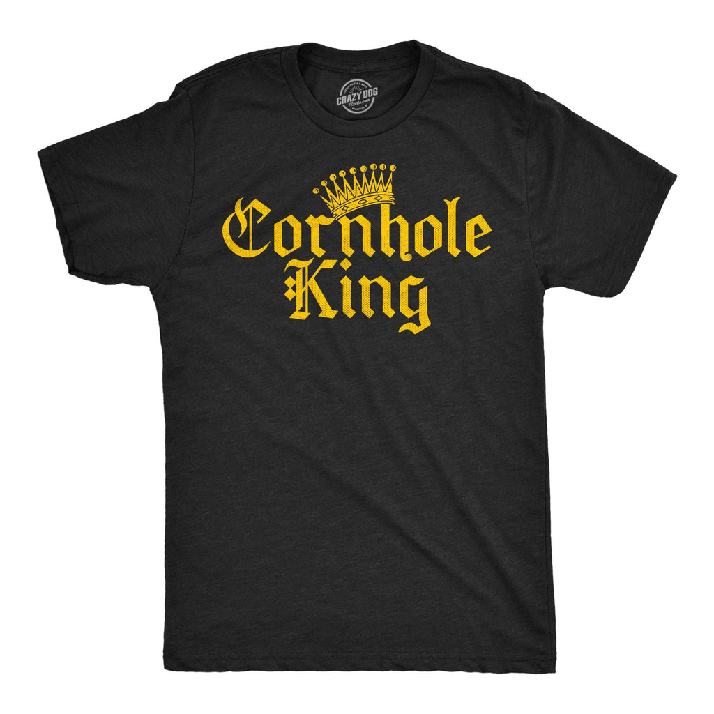 Cornhole King Men's - Adult & Kids T-Shirts, Sweatshirts & Hoodies apparel design preview 1