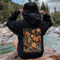 Boho Floral Pattern, Natural Colors, Flower, - Adult & Kids T-Shirts, Sweatshirts & Hoodies apparel design preview 1