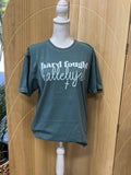 Hard Fought Hallelujah On Comfort Colors Blue Spruce - Adult & Kids T-Shirts, Sweatshirts & Hoodies apparel design preview 1