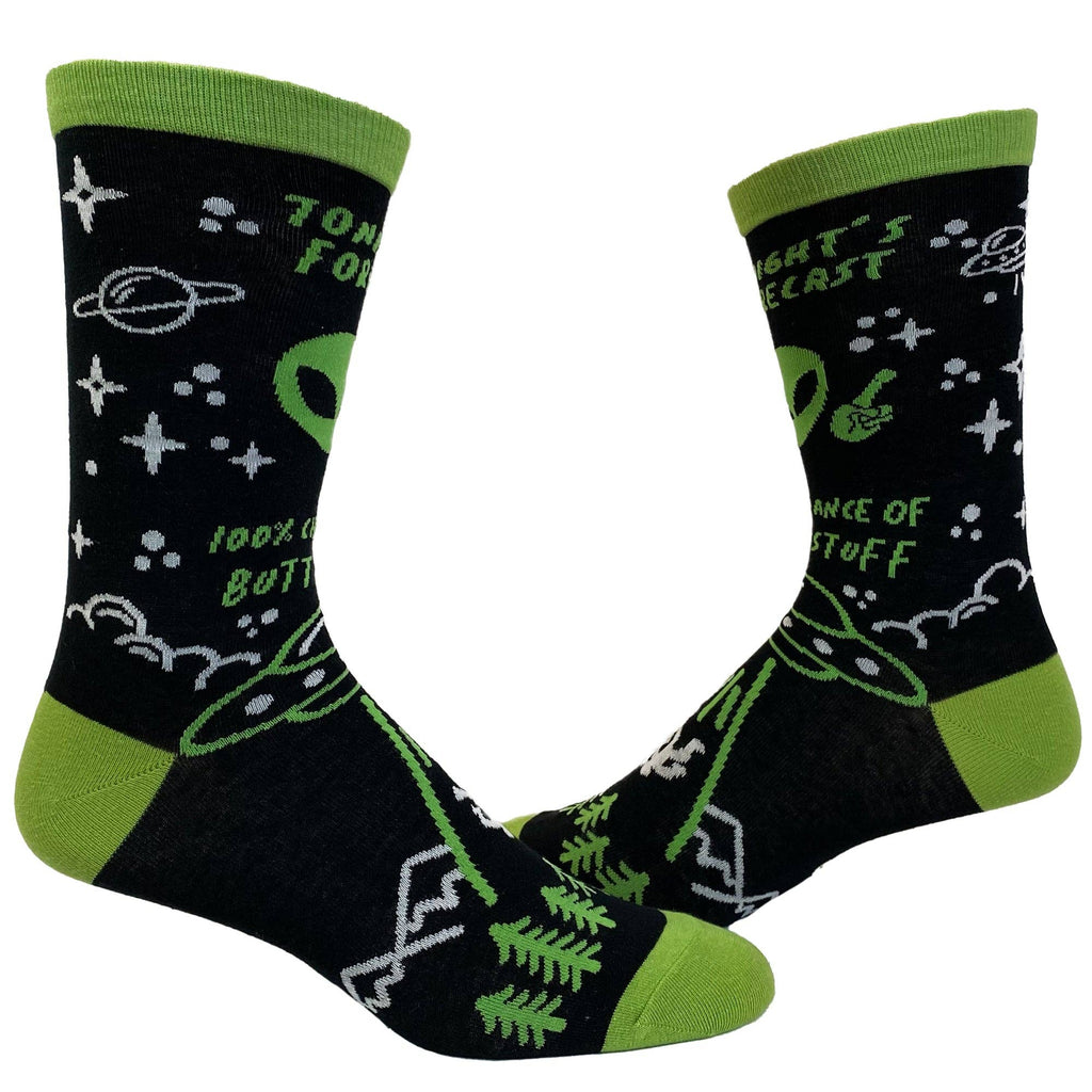Mens 100% Chance of Butt Stuff Socks - Adult & Kids T-Shirts, Sweatshirts & Hoodies apparel design preview 1