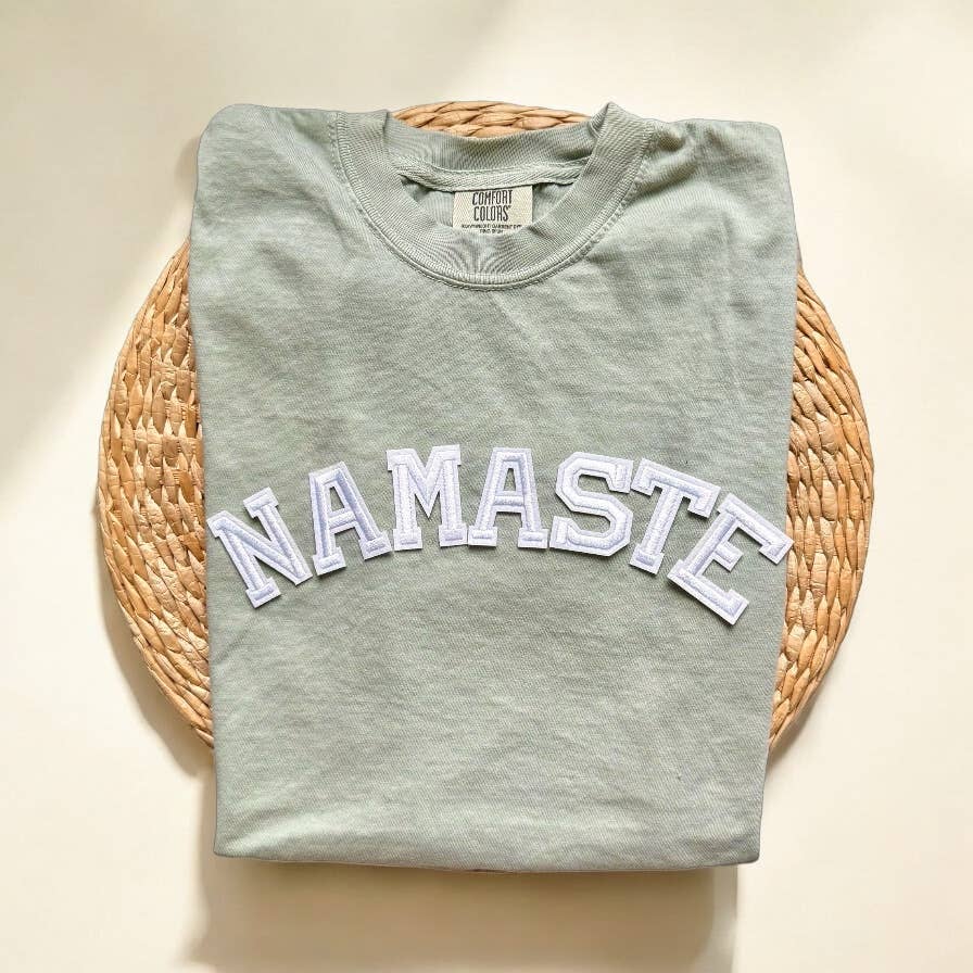 Comfort Colors Namaste Yoga - Adult & Kids T-Shirts, Sweatshirts & Hoodies apparel design preview 1