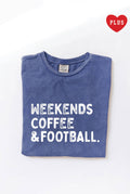 Weekends Coffee Football Plus Mineral Graphic Top - Adult & Kids T-Shirts, Sweatshirts & Hoodies apparel design preview 1