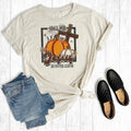 Fall For Jesus He Never Leaves - Adult & Kids T-Shirts, Sweatshirts & Hoodies apparel design preview 1
