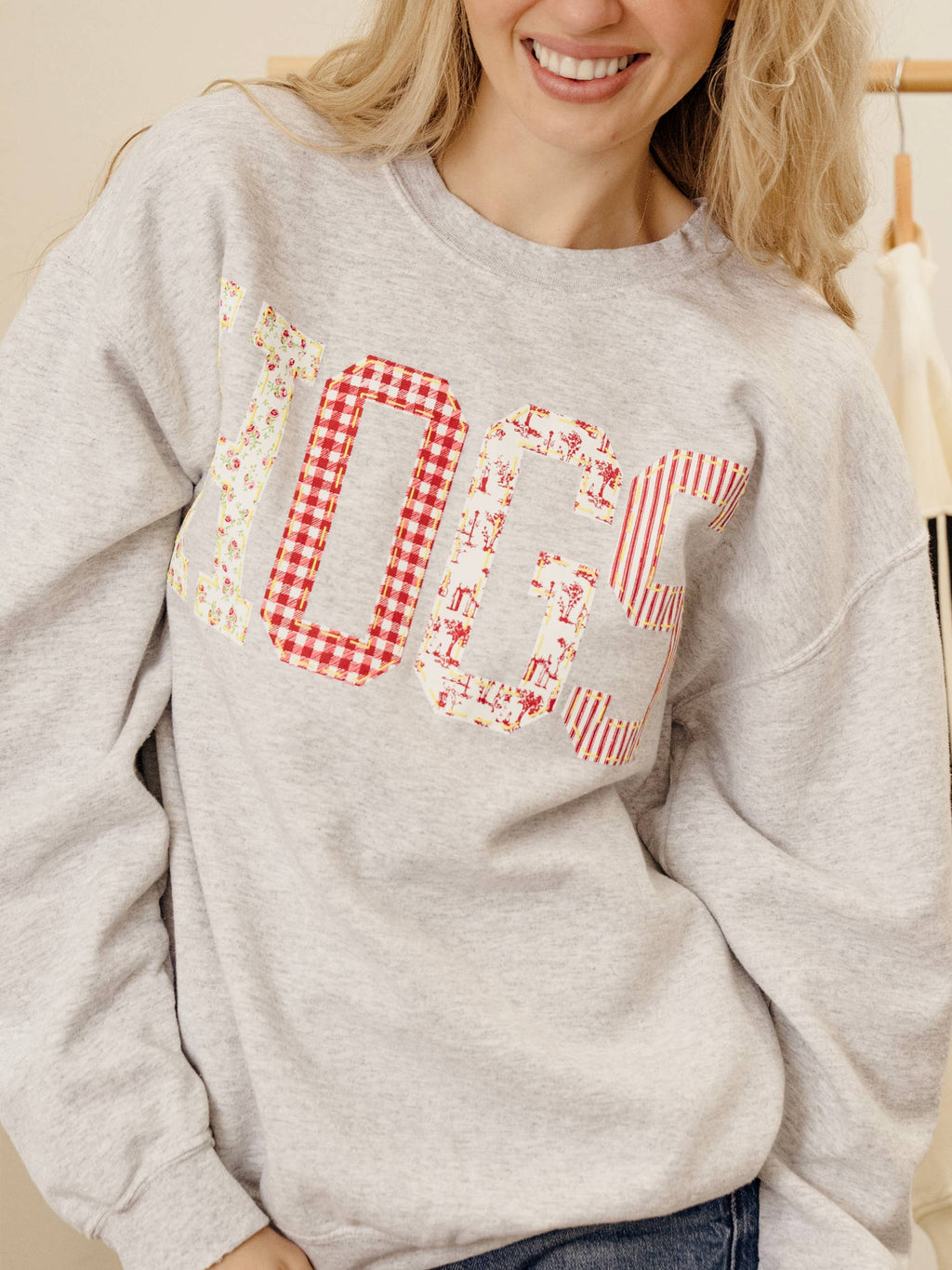Hogs Quilted Puff Ink Ash Gray Thrifted - Adult & Kids T-Shirts, Sweatshirts & Hoodies apparel design preview 1