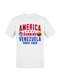 America Running Venezuela Men's - Adult & Kids T-Shirts, Sweatshirts & Hoodies apparel design preview 1