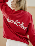 Ou Oklahoma Sooners Lyric Puff Ink Crimson - Adult & Kids T-Shirts, Sweatshirts & Hoodies apparel design preview 1
