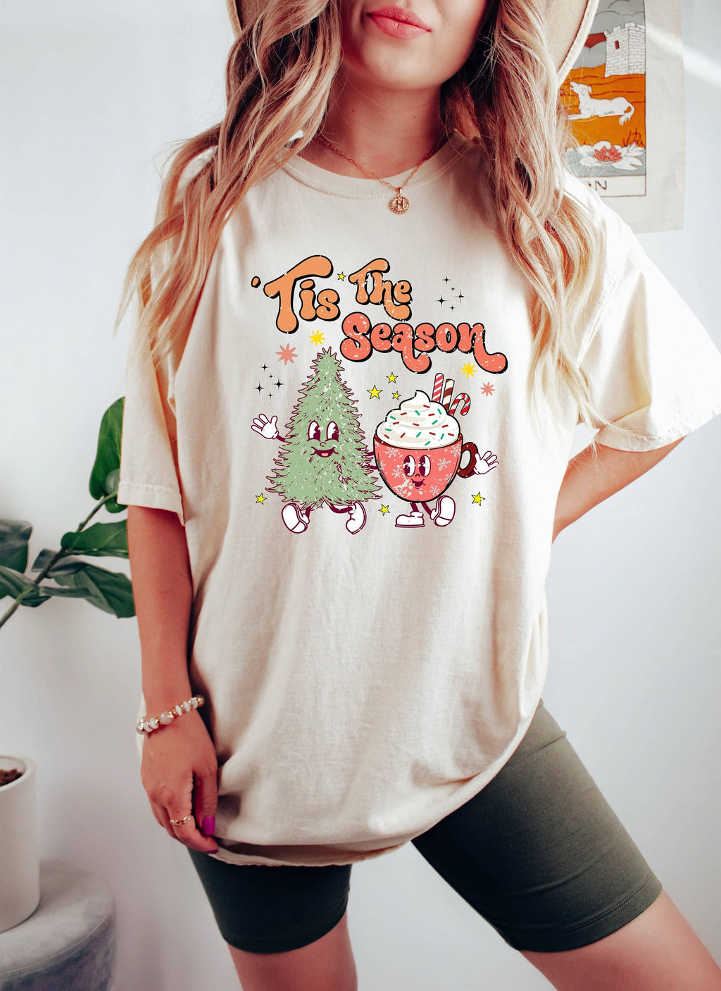 Tis the Season Christmas Cute Holiday Apparel - Adult & Kids T-Shirts, Sweatshirts & Hoodies apparel design preview 1