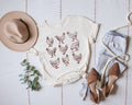 Vintage Western Cream Chicken Collage Graphic - Adult & Kids T-Shirts, Sweatshirts & Hoodies apparel design preview 1