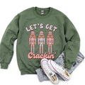 Let's Get Cracking, Nutcracker, Christmas - Adult & Kids T-Shirts, Sweatshirts & Hoodies apparel design preview 1