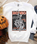 Spooky Rodeo Crewneck - Adult & Kids T-Shirts, Sweatshirts & Hoodies apparel design preview 1