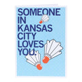 Someone Loves You Kc Greeting Card - Adult & Kids T-Shirts, Sweatshirts & Hoodies apparel design preview 1