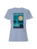 Europa Jupiter Moon Adventures Art Women's - Adult & Kids T-Shirts, Sweatshirts & Hoodies apparel design preview 1
