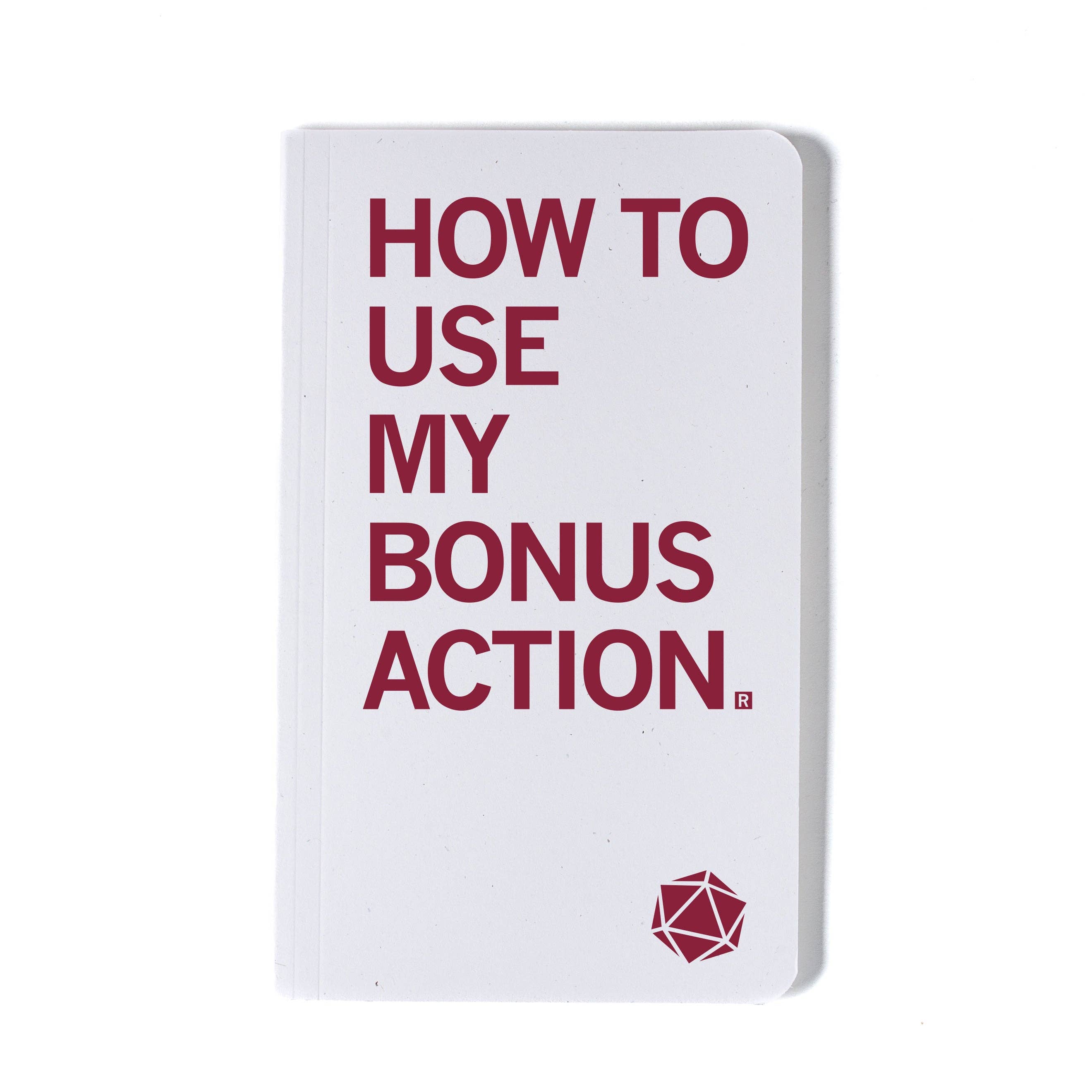 How To Use My Bonus Action Notebook - Adult & Kids T-Shirts, Sweatshirts & Hoodies apparel design preview 1