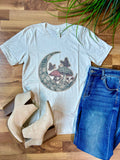 Vintage Mushroom Moon Graphic - Adult & Kids T-Shirts, Sweatshirts & Hoodies apparel design preview 1