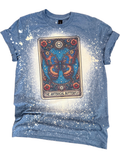 Antisocial Butterfly Tarot Card Bleached - Adult & Kids T-Shirts, Sweatshirts & Hoodies apparel design preview 1