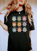 Positive Smiley Daisies - Adult & Kids T-Shirts, Sweatshirts & Hoodies apparel design preview 1