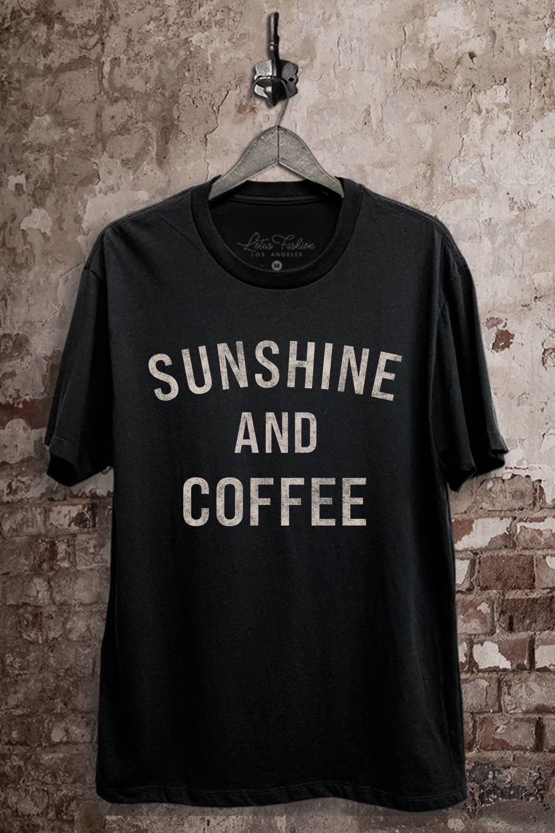 Sunshine and Coffee Graphic Top - Adult & Kids T-Shirts, Sweatshirts & Hoodies apparel design preview 1
