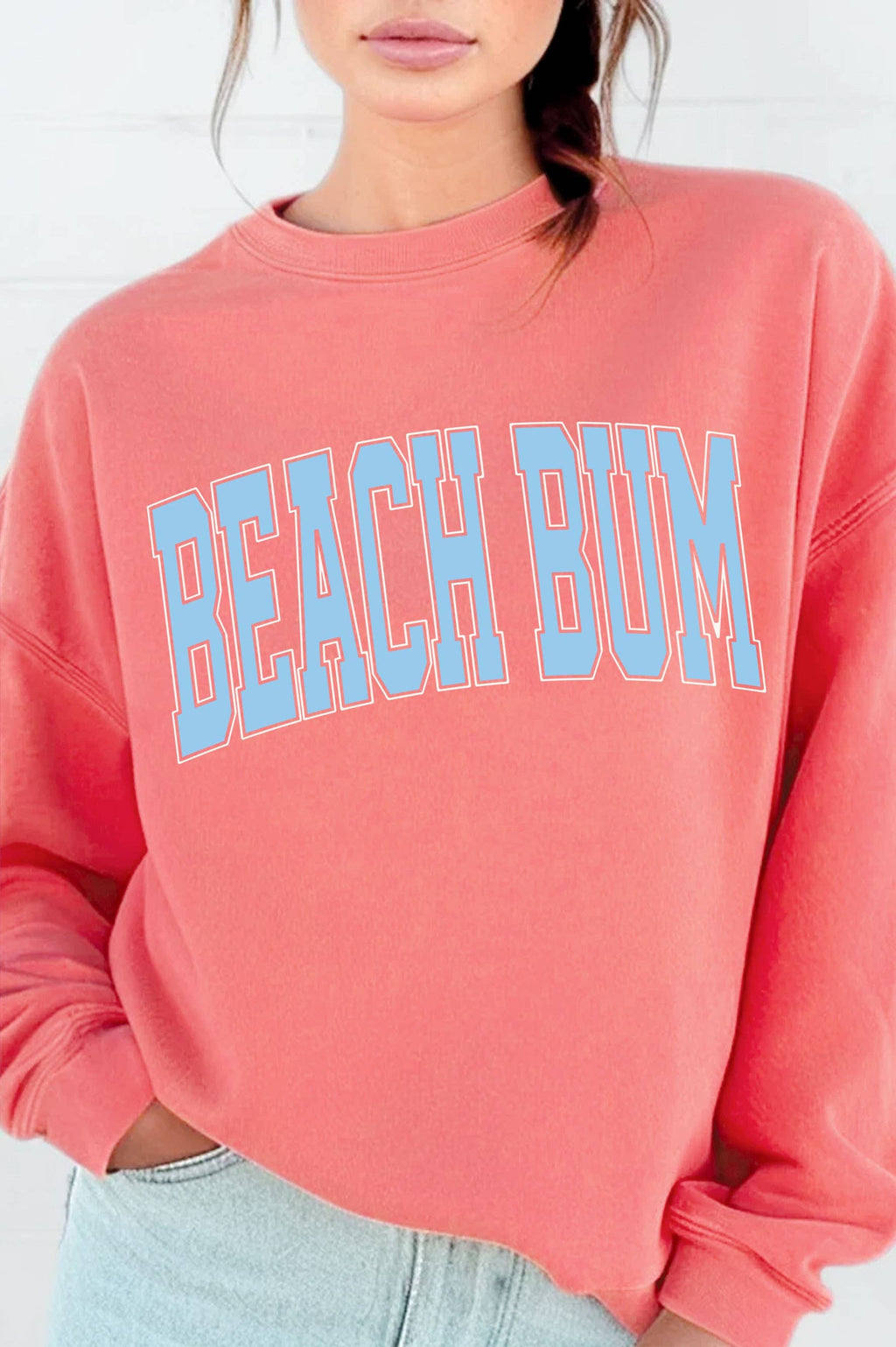 Beach Bum Puff Graphic Brushed - Adult & Kids T-Shirts, Sweatshirts & Hoodies apparel design preview 1