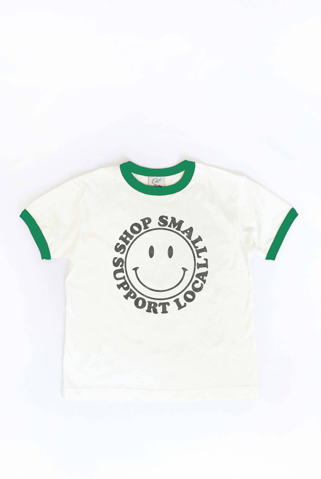 Shop Small Support Local Toddler Unisex Ringer Top - Adult & Kids T-Shirts, Sweatshirts & Hoodies apparel design preview 1