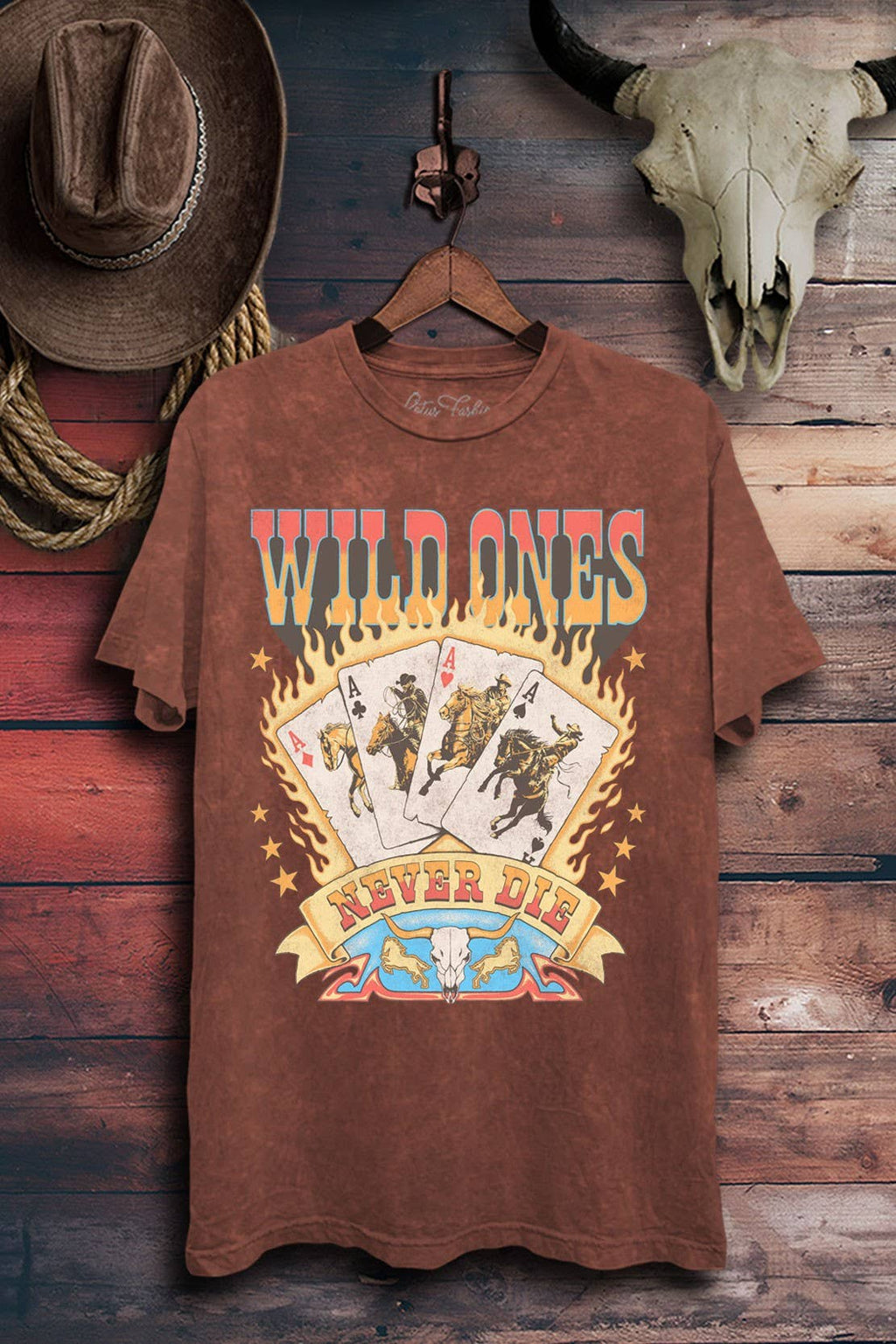 Wild Ones Never Die Graphic Top - Adult & Kids T-Shirts, Sweatshirts & Hoodies apparel design preview 1
