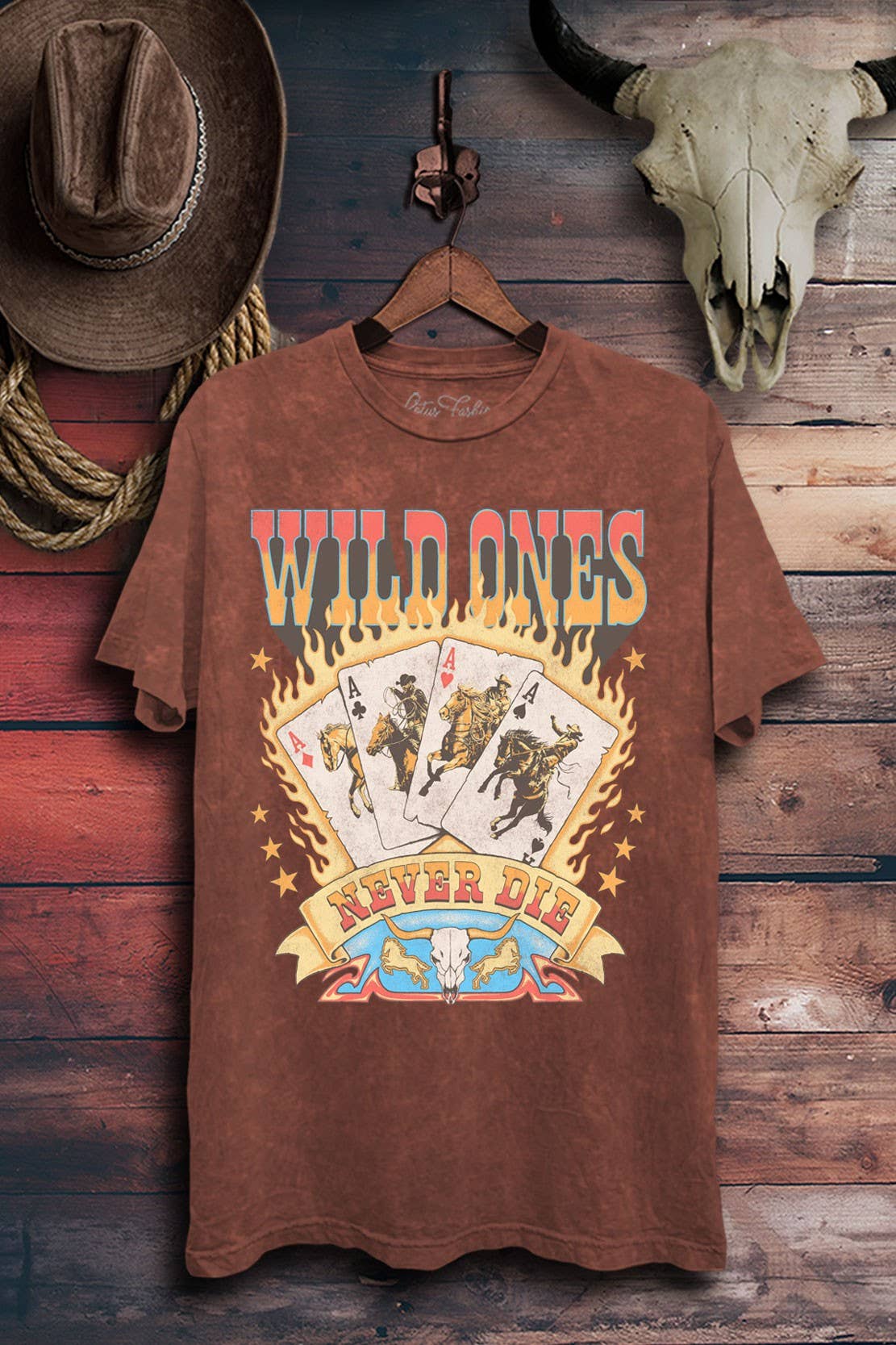 Wild Ones Never Die Graphic Top - Adult & Kids T-Shirts, Sweatshirts & Hoodies apparel design preview 1