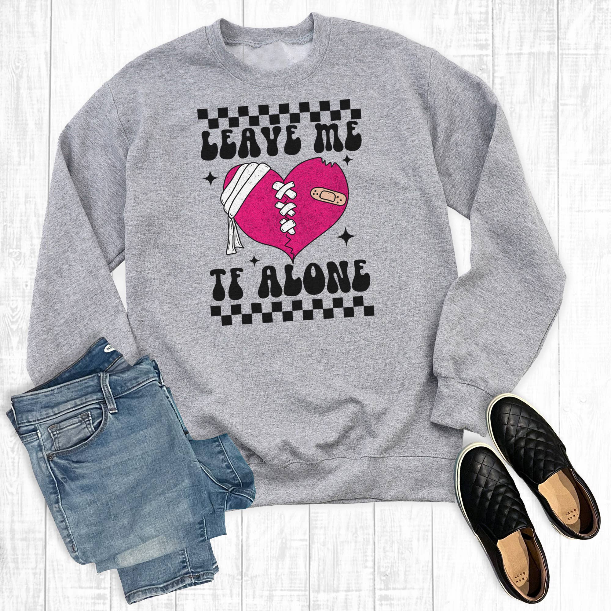 Leave Me Tf Alone - Adult & Kids T-Shirts, Sweatshirts & Hoodies apparel design preview 1