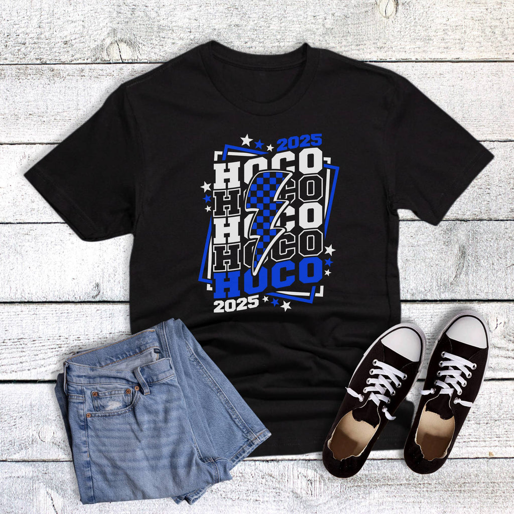 Custom Hoco 2025 Lightning Graphic - Adult & Kids T-Shirts, Sweatshirts & Hoodies apparel design preview 1