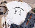 I've Got Your Back Stick Figure - Adult & Kids T-Shirts, Sweatshirts & Hoodies apparel design preview 1