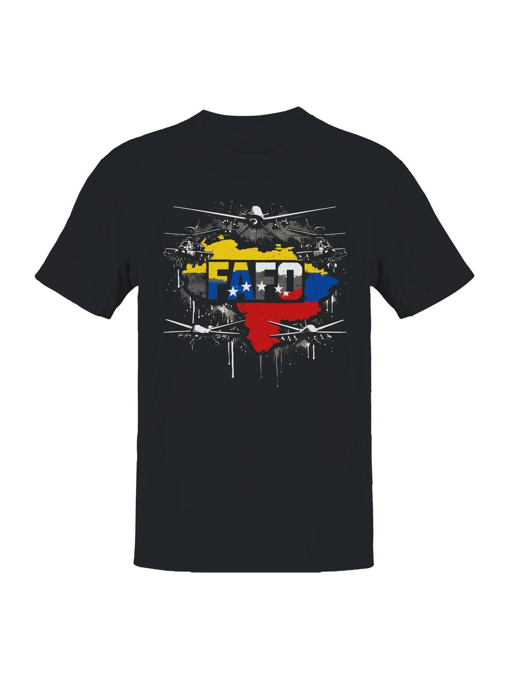 Fafo Venezuela Map Men's - Adult & Kids T-Shirts, Sweatshirts & Hoodies apparel design preview 1