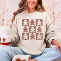 Gingerbread Men, Christmas Cute, Minimalist - Adult & Kids T-Shirts, Sweatshirts & Hoodies apparel design preview 1
