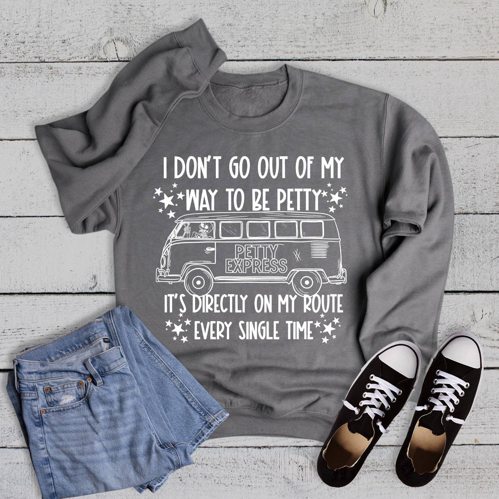 Funny Petty Route - Adult & Kids T-Shirts, Sweatshirts & Hoodies apparel design preview 1