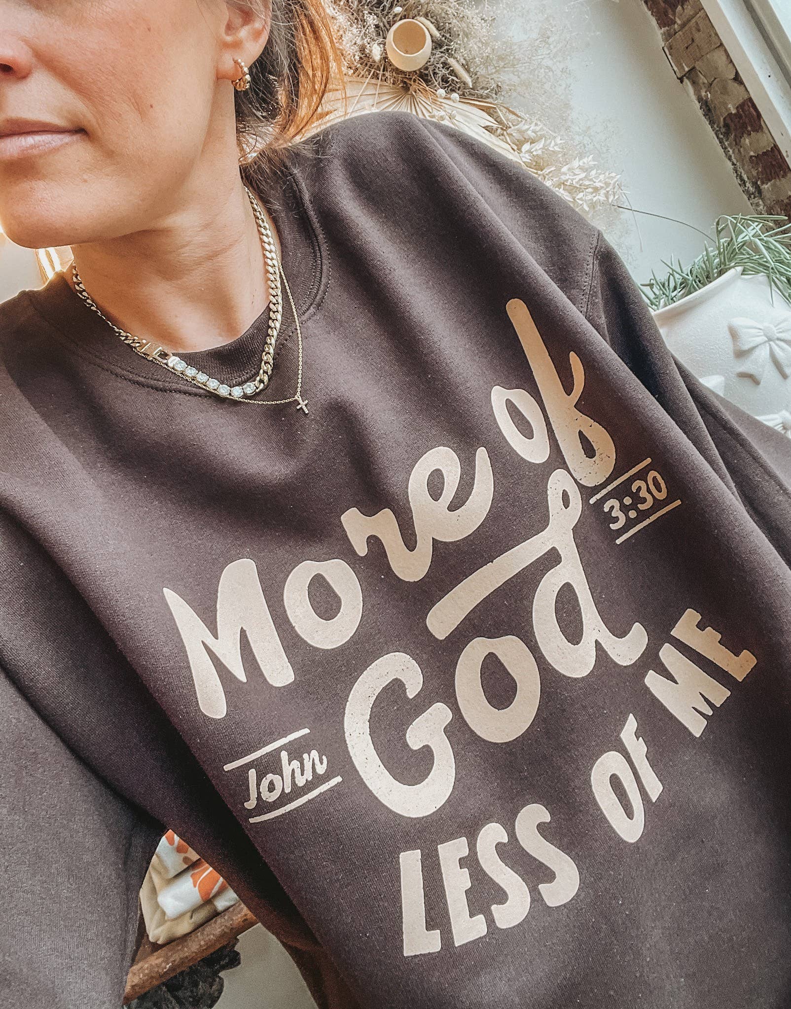 More of God Crew Neck Trending - Adult & Kids T-Shirts, Sweatshirts & Hoodies apparel design preview 1