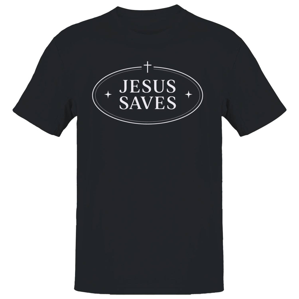 Jesus Saves Christian Men's - Adult & Kids T-Shirts, Sweatshirts & Hoodies apparel design preview 1