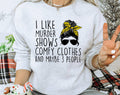 I Like Murder Shows True Crime - Adult & Kids T-Shirts, Sweatshirts & Hoodies apparel design preview 1