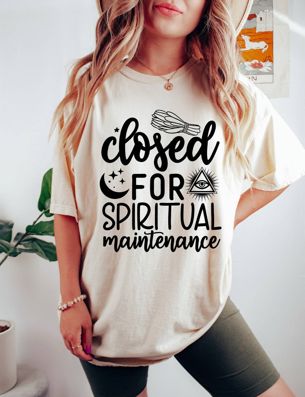 Closed For Spiritual Maintenance - Adult & Kids T-Shirts, Sweatshirts & Hoodies apparel design preview 1
